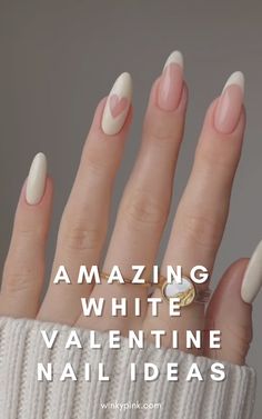 Elevate your Valentine’s Day manicure with a fresh and chic take on romance—White Valentine Nail Ideas! Clean, elegant, and versatile, white nails provide the perfect backdrop for creative designs like dainty hearts, glittery details, and sophisticated ombré effects. Whether you’re going for minimalist vibes or adding bold accents, these white Valentine’s Day nail ideas are the ultimate nail inspo for a modern and stylish look. Valentine's Day Nails. February Nails. White nails for valentines