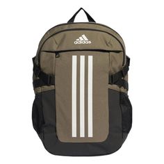 adidas Power Backpack 'Olive Green' HR9794 Adidas Backpack, Sports App, Sports Football, Adidas Running, Dry Bag, Plastic Waste, Day Bag, Jd Sports, Adidas Online