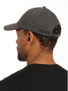 This baseball cap has a classic construction and a flexible curved brim covered in a soft wool blend. Brooklyn Industries logo in rubberized text sits alongside the adjustable back strap. #B0911201-25817 Fabric: 80% Polyester, 20% Wool Classic Gray Baseball Cap For Outdoor, Gray Curved Bill Baseball Cap For Everyday, Classic Gray Hat With Curved Bill, Classic Gray Baseball Cap With Curved Bill, Classic Gray Baseball Cap With Curved Brim, Classic Gray Curved Brim Baseball Cap, Adjustable Wool Snapback Baseball Cap, Casual Wool Hats For Streetwear, Urban Winter Baseball Cap With Curved Brim