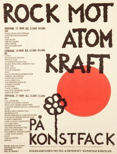 an old concert poster for rock'n'roll at the kraff in konstack