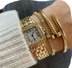 Wrist Jewelry, Gold Armband, Golden Girl