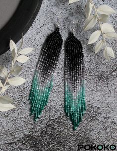 Emerald beaded earrings Green fringe earrings Shining silver | Etsy Green Beaded Fringe Jewelry For Party, Elegant Green Earrings With Beaded Fringe, Elegant Green Beaded Fringe Tassel Earrings, Elegant Green Beaded Earrings With Tassels, Elegant Green Beaded Fringe Earrings, Party Fringe Beaded Earrings With Round Beads, Party Beaded Earrings With Fringe And Round Beads, Elegant Green Tassel Earrings With Round Beads, Elegant Green Beaded Tassel Earrings