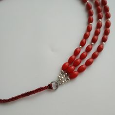 < Red coral necklace > This product made according to the model of authentic traditional Ukrainian jewelry. The coral is modern, the design is vintage. Like 99% of the coral on the market these days, this coral has been dyed. I use bamboo coral which is not endangered or threatened in any way, unlike natural pink or red coral (the production of which is forbidden almost everywhere in the world). Bamboo coral doesn't mean it's not organic. Every bead of it has a distinctive and beautiful co Ukrainian Jewelry, Red Coral Jewellery, Red Coral Necklace, Minimalist Jewellery, Bamboo Coral, Ethnic Necklaces, Natural Coral, Coral Necklace, Coral Jewelry