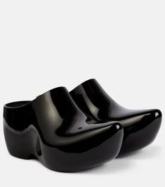 Balenciaga Technoclog Rubber Clogs - Black | Editorialist Rubber Clogs, Clogs, Balenciaga, Black Color, Color Design, Dust Bag, Great Deals, Black