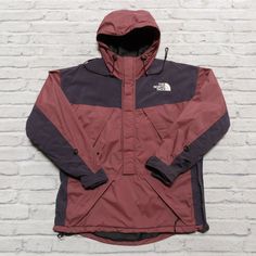 Untitled Document CATCH + RELEASE Vintage 90s North Face RTG Pullover Parka Jacket - Size: Mens Large. See measurements for fit - Color: Maroon - Condition: Pre-owned, has some wear. See all photos for condition. MEASUREMENTS Chest (pit to pit) = 25" inches Length (top to bottom) = 31" inches Shoulders (seam to seam) = 25" inches Sleeve (shoulder to cuff) = 24" inches SHIPPING We have a handling time of one business day. International orders are shipped using eBay's global shipping program. PAYM