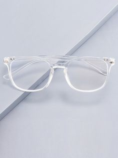 Embellished   Women Accessories School Wishlist, Glasses Frames Trendy, Wayfarer Glasses, Minimalist Moda, Fake Glasses, Womens Glasses Frames, Acrylic Frame, Eye Glasses Frames, Eyeglasses Frames For Women