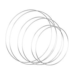 four circles are arranged in the shape of a circle on a white background, each with one individual's own line