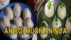 an image of some food in a bowl and another photo with the words, an rooi moon an nua