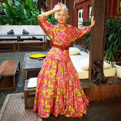 Boho Dress Older Women, Sarah Jane Adams Style, Dresses For Older Women, Sarah James, Women Fashion Edgy