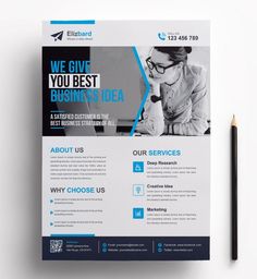 Business Agency - Corporate Identity Template Fashion Blog Template, Professional Flyer Design, Business Poster, Creative Flyer Design, Creative Flyers, Flyer Design Templates, Corporate Business, Corporate Identity, Fashion Sale