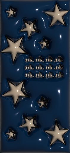 an image of stars with the words oh, one ok and other ok on them