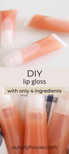 Lip Gloss Recipe, Gloss Diy, Diy Lip Balm Recipes, Homemade Makeup, Natural Lip Gloss, Lip Balm Containers, Lip Balm Recipes, Diy Lip Gloss, Homemade Lip Balm