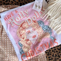 Have a holly Dolly Christmas tee tultex brand with a sublimation print unisex sizing Dolly Christmas, Holly Dolly, Christmas Holly, Christmas Tees, Christmas Outfit, Sublimation Printing, My Style, Christmas, Quick Saves