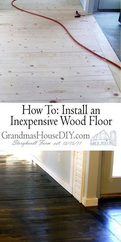 how to install an expensive wood floor in a house with hardwood floors and white walls