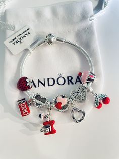 Pandora Bracelet Ideas, Inexpensive Jewelry, Pandora Jewelry Charms, Bracelet Pandora