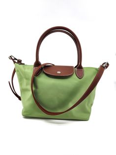 Colors: Bean Green Green Nylon Shoulder Bag With Top Carry Handle, Green Nylon Bag With Top Carry Handle, Green Nylon Shoulder Bag With Double Handle, Green Nylon Shoulder Bag For Shopping, Green Nylon Satchel Shoulder Bag, Green Nylon Shoulder Bag For On-the-go, Green Nylon Bag With Detachable Strap, Green Nylon Crossbody Bag, Casual Nylon Bag With Detachable Handle