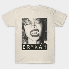 Erykah Badu - Pencil Drawing Style -- Choose from our vast selection of Crewneck and V-Neck T-Shirts to match with your favorite design to make the perfect graphic T-Shirt. Pick your favorite: Classic, Boxy, Tri-Blend, V-Neck, or Premium. Customize your color! For men and women. Colorful Graphic Tees, Streetwear Fashion Men, Tee Shirt Outfit, Y2k Graphic Tees, Erykah Badu, Amazon Clothes, Drawing Style, Cool Graphic Tees, Men Shirt Style