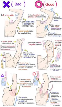 the instructions for how to do an arm and hand stretch with diagrams on each side