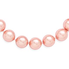 Majestik Pink Shell Pearl Hand Knotted Necklace at $ 89.04 only from Jewelryshopping.com Pink Pearl Charm Necklace For Formal Occasions, Pink Pearl Drop Necklace For Formal Occasions, Elegant Pink Pearl Bracelet With Round Beads, Formal Pink Pearl Necklace With Pearl Charm, Formal Pink Pearl Charm Necklace, Formal Pink Pearl Drop Necklace, Pink Pearl Necklaces With Polished Beads, Pink Pearl Necklace With Polished Beads, Pink Pearl Bracelet With Round Beads For Formal Occasions