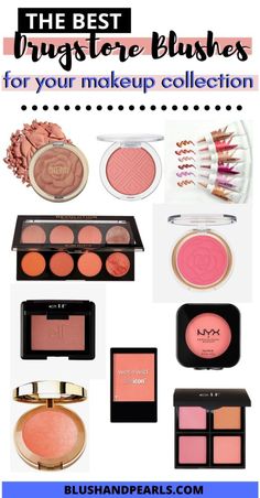 best drugstore blushes. best cream drugstore blushes in canada Best Drugstore Blush, Drugstore Eyeliner, Drugstore Blush, Drugstore Lipgloss, Drugstore Eyeshadow, My Makeup Routine, Applying Eyeshadow, Milani Makeup, Drugstore Lipstick