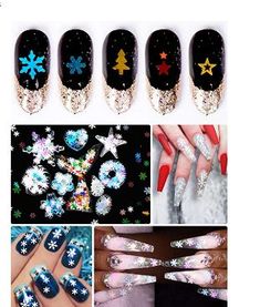 ✅ Widely Usages: Glitter in the shape of Winter snowflakes in Beautiful Winter Colors. Ideal for use in multiple applications including nail art( UV gel nails, acrylic nails, natural nails, nail tips, gel polish, gel or acrylic nail powder ,etc. ) You can also apply it under your eyes, in your face and part of the body as body glitter to give you more shiny effects. Can serve as an decoration in phone cases, books, wallet, shoes, jewelry making,epoxy, resin ,greeting cards, mirrors etc. Blue Ice Nails, Ice Nails, Snowflakes Nails, Mermaid Nail, Nails Sparkle, Acrylic Nail Powder, Nails Natural, Gel Acrylic Nails, Mermaid Nails