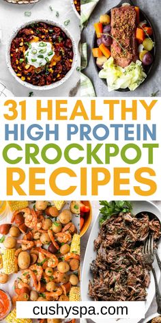 healthy high protein crockpot recipes