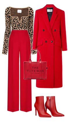 Luxury Red Cardigan For Layering, Luxury Elegant Red Pants, Leopard Print And Red Outfits, Luxury Red Elegant Cardigan, Classy Party Outfit, Luxury Red Winter Cardigan, Color Combos Outfit, Beautiful Dresses For Women, Modest Wear