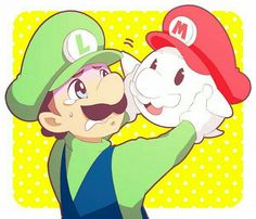 an image of mario and luigi