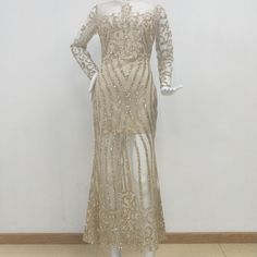 Real Photo Sleeve Style Regular Silhouette Sheath Neckline O-Neck Decoration Sequined Style Casual Dresses Length Floor-Length Material Polyester Origin US(Origin) CN Fujian Waistline empire Pattern Type Solid Sleeve Length(cm) Full Age Ages 18-35 Years Old Season Summer Model Number sequines dress women Gender WOMEN color Beige size S,M,L,XL,XXL Winter Bodycon Dress, Maxi Skirt Crop Top, Elegant Coats, Ladies Turtleneck Sweaters, Winter Party Dress, Full Length Dress, Pajama Set Women, Halloween Costumes Women, White Fashion