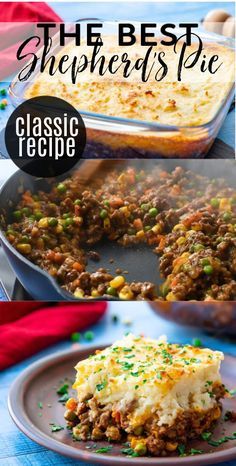 the best shepherd's pie recipe is an easy casserole dish