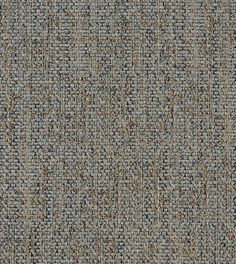 an upholstered blue and brown textured fabric