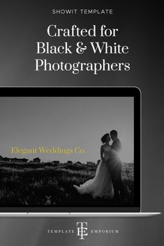 the black and white wedding website