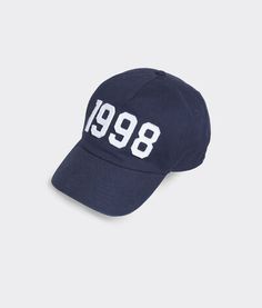 A comfortable, casual 5-panel hat, made from soft micro canvas, featuring felt text on the front. Sporty 5-panel Baseball Cap With Embroidered Logo, 5-panel Letter Print Hats For Baseball Season, Casual 5-panel Baseball Cap For Baseball Season, Casual Hats With Embroidered Text And Curved Bill, Casual Curved Bill Hat With Embroidered Text, Casual Cap With Embroidered Text, Casual Embroidered Baseball Cap, Trendy 5-panel Letter Print Baseball Cap, Casual 5-panel Hat With Embroidered Logo