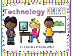 Technology Rules!(iPad, SMARTboard and Computer I can stat Computer Rules, Technology Rules, Technology Clipart, Tech Ideas