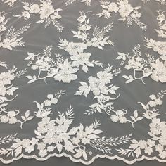 "Beaded Embroidery Lace Fabric . It's perfect for weddings, bridal parties, and any events. Shop our large inventory of bridal fabrics. ☆PRODUCT DESCRIPTION : The fabric width is approximately 51\" (130 cm) Wide. Length: 1 Yard, If you buy more than 1 yard, I will send you a whole piece of fabric uncut. Color: Off-White, Off-White Beads, Transparent Sequin Material: Polyester,Off-White Beads, Transparent Sequin. 8033 ☆ PURCHASING INFORMATION: This fabric is sold by the yard and each Qty you ente Wedding Dresses With 3d Embroidery And Lace, Wedding Dresses With 3d Embroidery In Lace, Lace Mother Of The Bride Dress With Intricate Embroidery, Embroidered Lace Mother Of The Bride Dress, Embroidered Lace Mother Of The Bride Dress For Wedding, Mother Of The Bride Wedding Dress With Intricate Embroidery, Wedding Organza Fabric With Appliques Embroidery, Wedding Lace Fabric With 3d Embroidery, Organza Wedding Fabric With 3d Embroidery