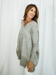 Our best selling oversized-oh-so-soft brushed jersey tunic as seen on @fashionablykay, @lynzyandco, @lizmariegalvan, @cottonstem and @letteredcottage. Get it before it's gone!  Oversized fit, consider sizing down Features raw hems Ribbed bottom Made in the USA Katy (first model) is 5'8" and wearing a Small 77% Rayon, 1 Boho Dress Short, Let Your Hair Down, Fall Capsule Wardrobe, Perfect Wardrobe, Charcoal Black, Girl Sweatshirts, Bohemian Clothes, Fall Style, Mom Style