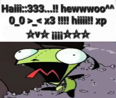 an image of a cartoon character with the caption haili 533 hewwoon