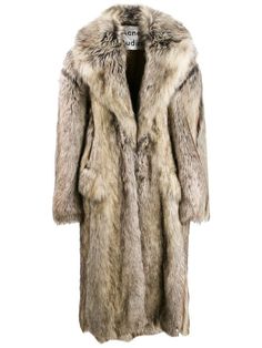 Gucci Fur Coat, Brown Faux Fur Coat, Fur Coat Vintage, Peacoats, Coat Outfits, Double Breasted Coat