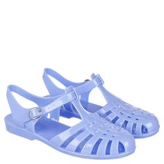 Sandals Drawing, Bling Denim, Jelly Shoes, Rubber Shoes, Platform Slippers, Jelly Sandals, Shoe Size Conversion, Blue Sandals, The 90s