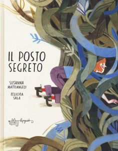 a book cover with an image of a woman in a tree and the words i posto segreto