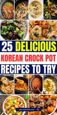 25 delicious korean crock pot recipes to try in the slow cooker or pressure cooker