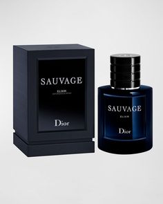 Dior - Sauvage Elixir Eau de Parfum, 2.0 oz. $180.00 Dior Sauvage Elixir, Perfume Dior, Dior Fragrance, Dior Sauvage, Perfume Box, Dior Perfume, Masculine Fragrance