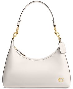 in stock Cute White Purse, Cream Shoulder Bag, White Satchel With Smooth Grain, Luxury White Shoulder Bag With Smooth Grain, Formal White Bag With Smooth Grain, White Smooth Grain Bag For Formal Occasions, Coach Juliet Bag, White Shoulder Bag With Smooth Grain, Luxury Coach Bags With Smooth Grain