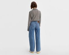 Low rise is here to stay;and our super-flattering Low Loose jeans prove it. Cut with a versatile low rise and a wide, straight leg, they're a throwback Y2K style that's subtle enough to wear every day. Low rise jeans inspired by early aughts style Features a straight, wide leg A relaxed fit through the hip and thigh This pair runs a bit small. We suggest buying one or two sizes up. Real Recognize Real, Real Pants, Swim Brands, Loose Jeans, Prove It, Low Rise Jeans, Toddler Tees, Dress Pant, Knit Skirt