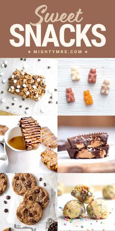 Sweet Snack Recipes Chocolate Espresso Cookies, Espresso Cookies, Soy Butter, Healthy Fruit Snacks, Cookies Homemade, Quick Dessert, Homemade Granola Bars