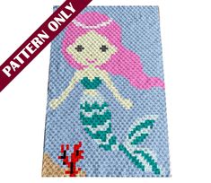 an image of a mermaid with pink hair