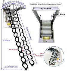 an image of a stair case with instructions