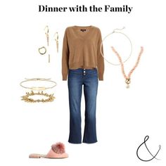 —@stelladot Dinner With Family Outfit, Ig Layout, Dinner With Family, Necklace Stack, Multiple Ear Piercings, Fashion Capsule Wardrobe, Ear Party, Coin Bracelet, Ball Bracelet