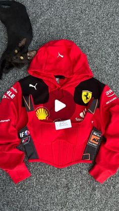 April Jean Libaton on Instagram: "One-of-a-kind custom hoodie corset top inspired by Ferrari and KTM elements, uniquely crafted just for her! 🏎️🔥 Designed for those who dare to be bold and unique! ❤️

DM for custom order 📩

 #CustomDesigns #ClientInspired #HoodieCorset #UniqueFashion #HandmadeWithLove #TailoredStyle #MotoGPFashion #RacingInspiredStyle #CorsetTrend #StreetwearCustomization #CreativeCouture #CustomMadeFashion #MotorsportStyle #LuxuryStreetwear #F1Inspired #FashionInnovation #BespokeDesign #RacingFashion #StreetStyleGoals #EdgyFashion #Trendsetters #FashionLovers #CorsetTopVibes #shopsmallbusiness #hoodiecorset #apriljeanreflection" Races Fashion, Custom Hoodie, Shop Small Business, Custom Hoodies, Bespoke Design, Edgy Fashion