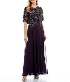 Women's Formal Dresses & Evening Gowns | Dillard's Black Formal Dress Long Classy, Petite Evening Dresses, Long Black Dress Formal, Two Piece Evening Dresses, Mother Of The Bride Fashion, Women's Formal Dresses, Mother Of Groom Dresses, Dress Attire, Groom Dresses